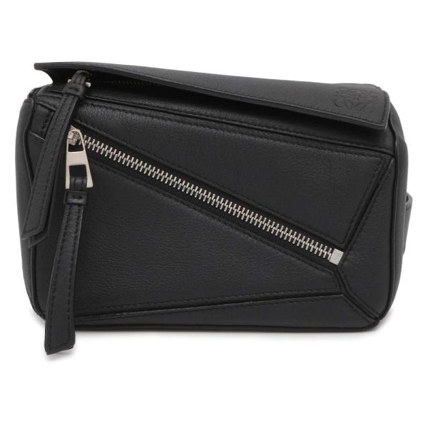 9692190 01 LOEWE Puzzle Bum Bag Mini Body Bag Black