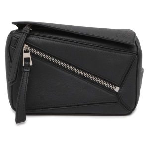 9692190 01 Loewe Bifold Wallet Anagram Black