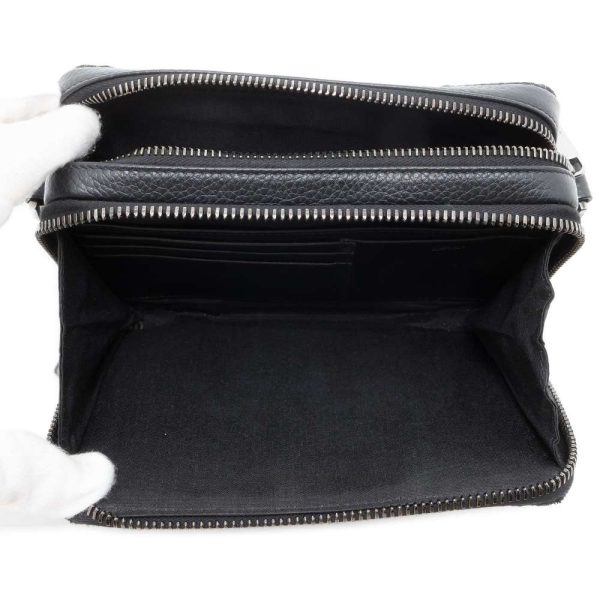 9692213 05 Christian Dior Oblique Trotter Shoulder Bag Black