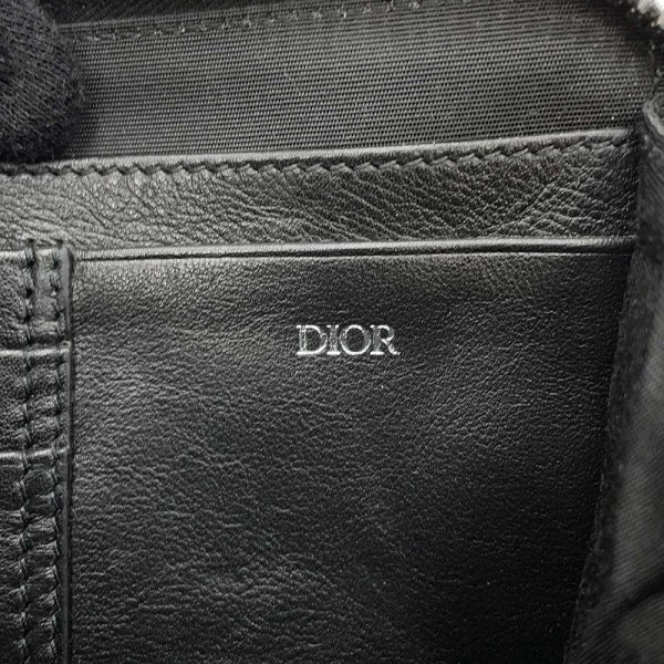 9692213 14 Christian Dior Oblique Trotter Shoulder Bag Black