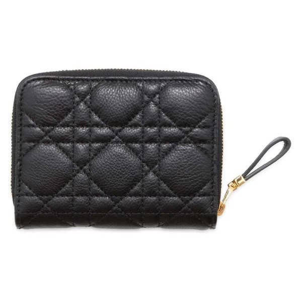 9692466 03 Christian Dior Caro Cannage Wallet Black