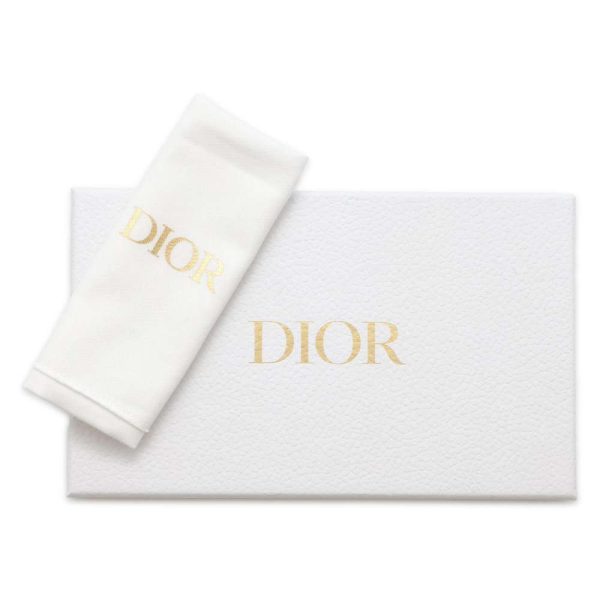 9692466 11 Christian Dior Caro Cannage Wallet Black