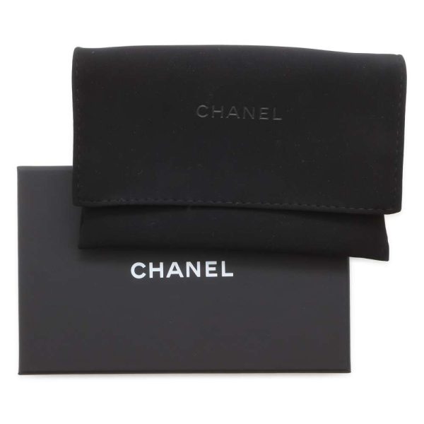 9692961 08 CHANEL Matelasse Caviar Skin Coin Case Black