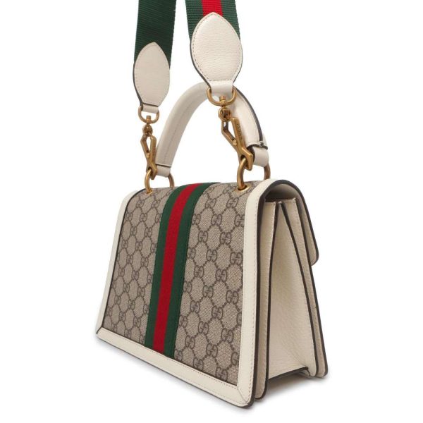 9701854 02 Gucci Queen Margaret GG Supreme Handbag Beige