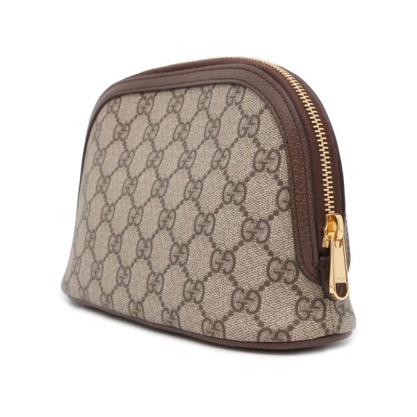 9704138 02 Gucci Ophidia GG Supreme Pouch Beige