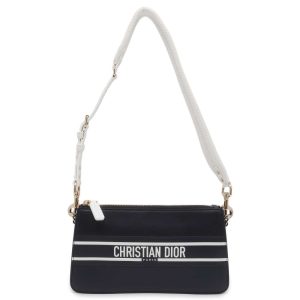 9707511 01 Louis Vuitton Petite Sac Plat Shoulder Bag Black