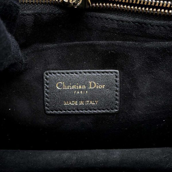 9707528 15 Christian Dior Dior Essential Archicannage Tote Bag Black