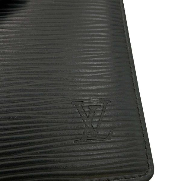 9708099 05 Louis Vuitton Agenda Posh Notebook Cover Epi Black