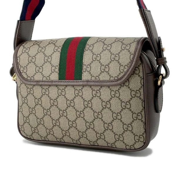 9714663 02 Gucci Ophidia GG Supreme Shoulder Bag Beige