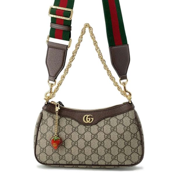 9714687 01 Gucci Ophidia GG Supreme Small 2way Handbag