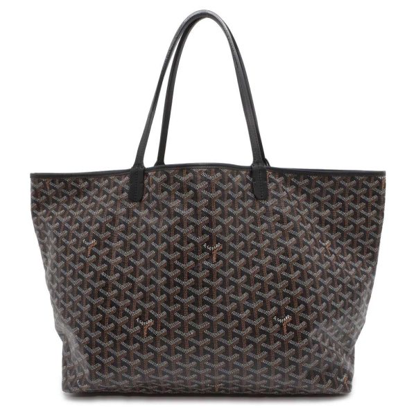 9715943 01 Goyard Saint Louis GM Tote Bag Black