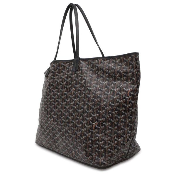 9715943 02 Goyard Saint Louis GM Tote Bag Black