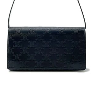 9716025 01 Yves Saint Laurent Card Case Black