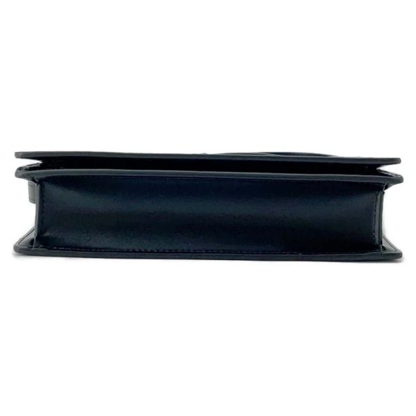 9716025 03 Celine Triomphe Horizontal Sleeve Bag Black