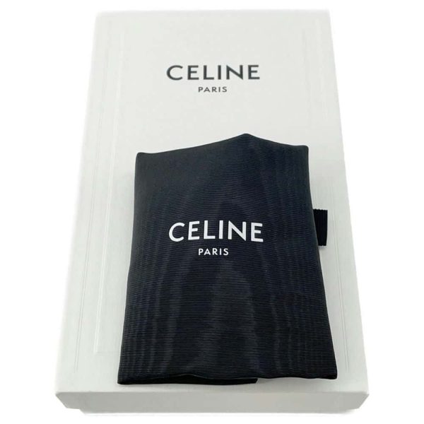 9716025 11 Celine Triomphe Horizontal Sleeve Bag Black