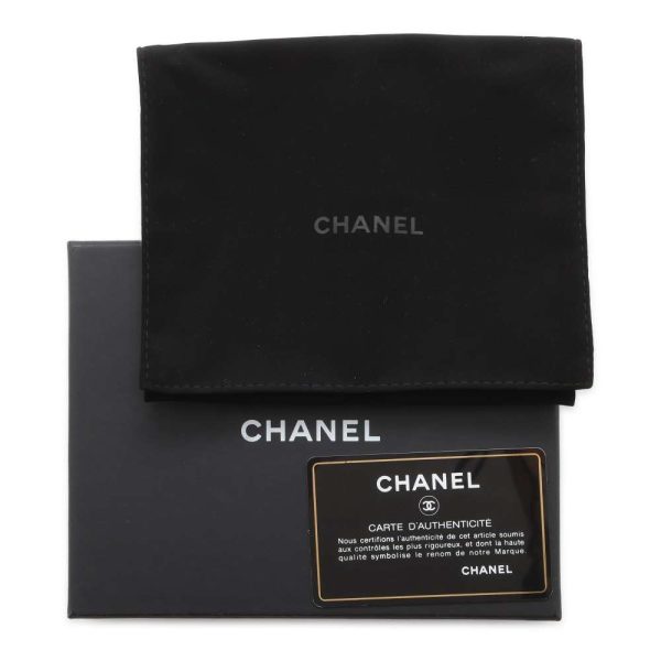 9716063 13 Chanel Chain Wallet Mini 19 Flap Matelasse Lambskin Black