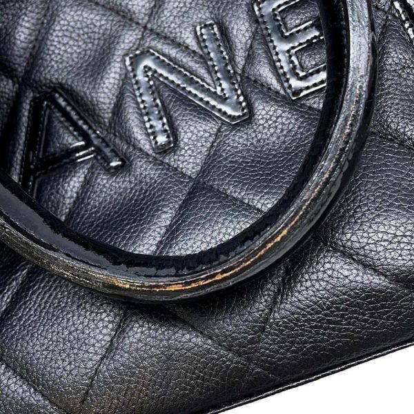 9716087 13 Chanel Matelasse Mini Handbag Caviar Skin Black