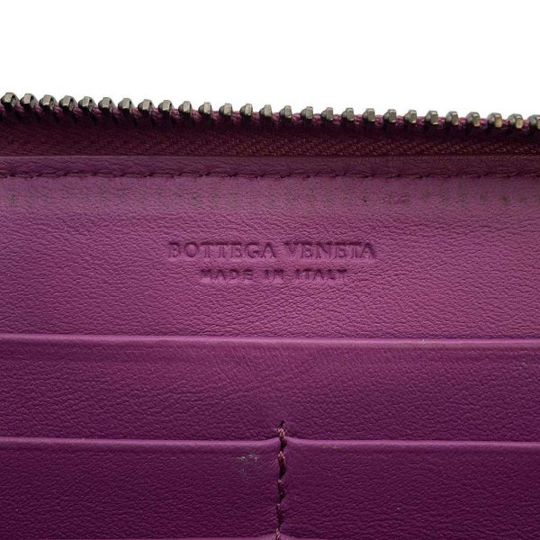 9719996 12 Bottega Veneta Intrecciato Python Long Wallet