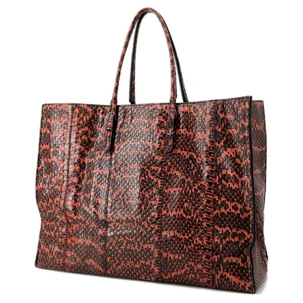 9720022 02 Balenciaga The Paper Python Tote Bag