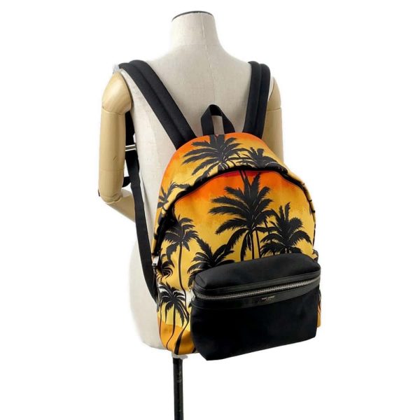 9720060 04 Saint Laurent Paris Sunset Palm Tree Backpack