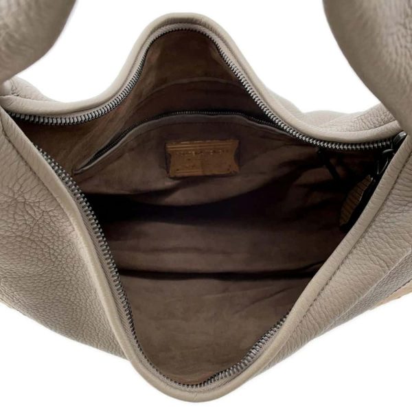 9720077 05 Bottega Veneta Cervo Ostrich Lizard Handbag Hobo Shoulder Bag