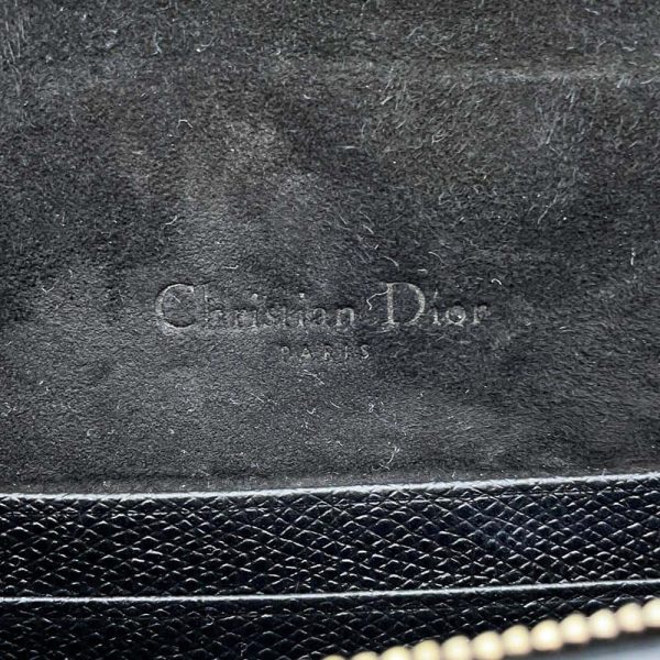 9720305 10 Christian Dior Saddle Body Bag Waist Pouch Black