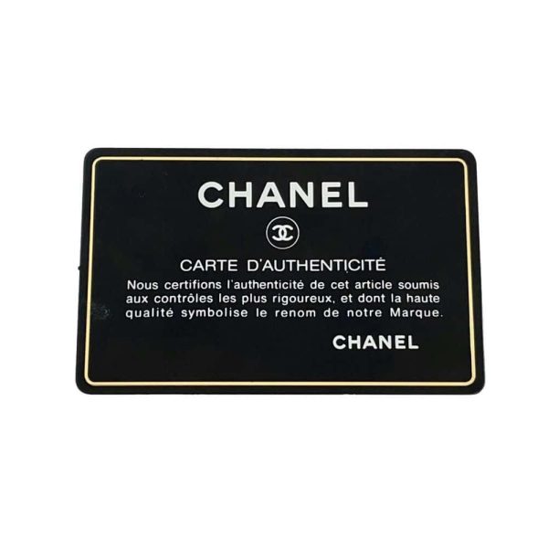 9720404 09 CHANEL Belt Bag Chain Lambskin Black