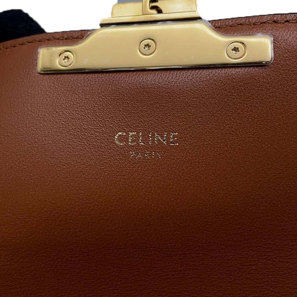 9720428 10 Celine Triomphe Shoulder Bag