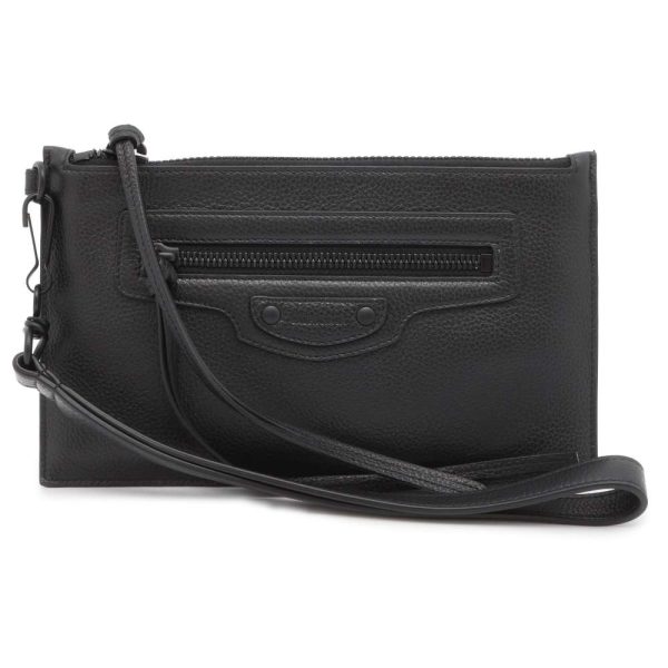 9721159 01 Balenciaga Neo Clutch Bag Black