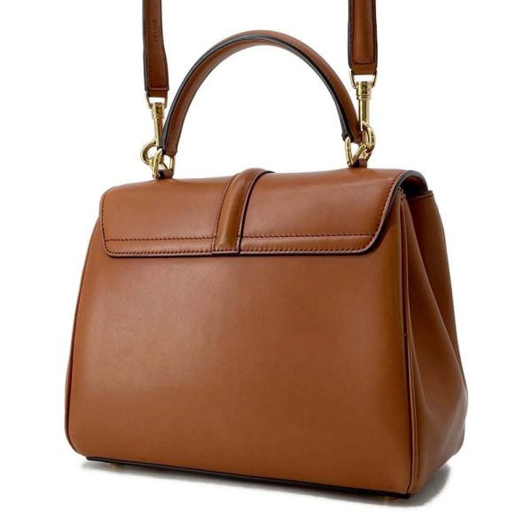 9721869 02 Celine 16 Saise Small Handbag Tan