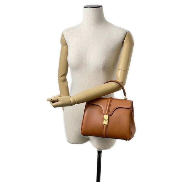 9721869 05 Celine 16 Saise Small Handbag Tan