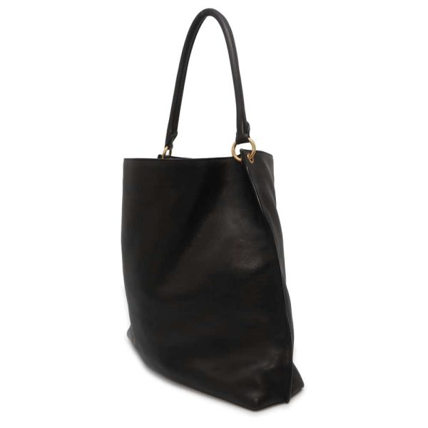 9725140 02 Saint Laurent Paris Hobo Tote Bag Black