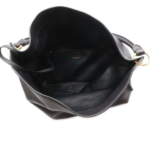 9725140 06 Saint Laurent Paris Hobo Bag Tote Bag Black