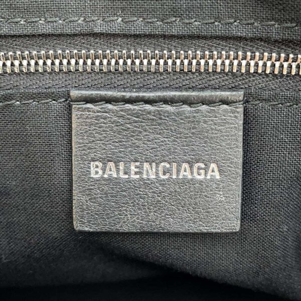 9733862 10 Balenciaga BB Monogram Signature Camera Bag Black