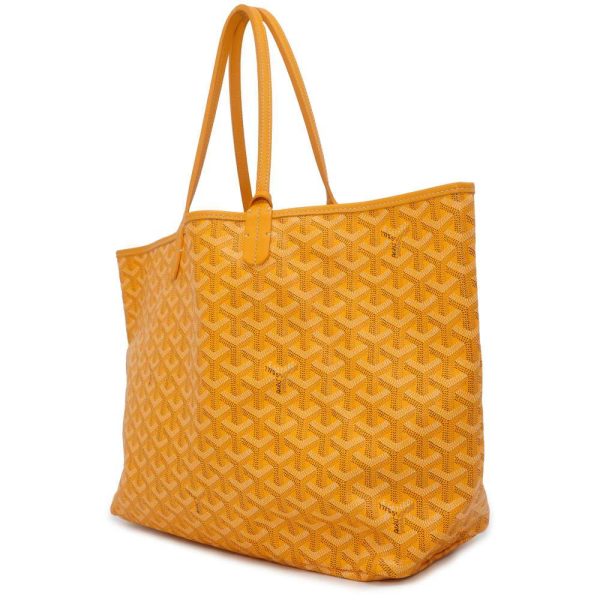 9733886 02 Goyard Saint Louis PM Tote Bag Pouch Yellow