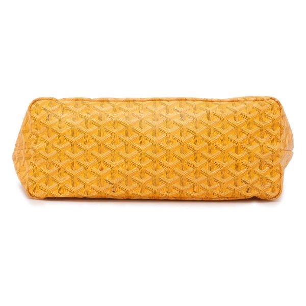 9733886 03 Goyard Saint Louis PM Tote Bag Pouch Yellow