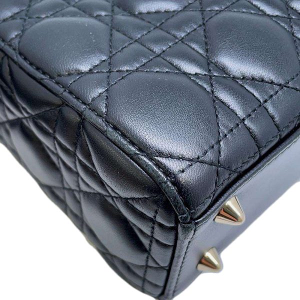 9733916 15 Christian Dior Dior MY ABCDIOR Cannage Handbag Black