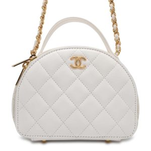 9733978 01 Chanel Coco Mark Tote Bag Beige