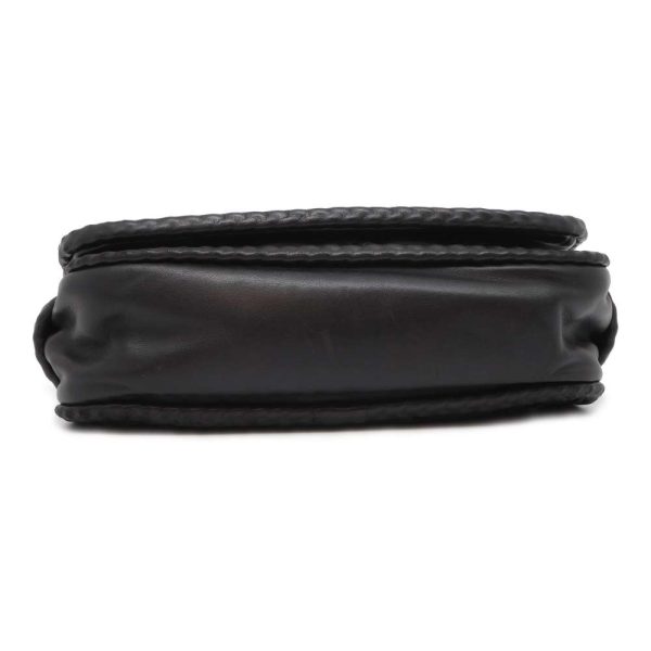 9734340 03 CHANEL Matelasse Shoulder Bag Lambskin Black