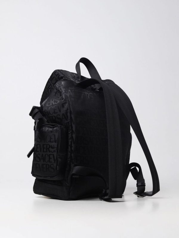 a09212911e38fdd gi 2 Versace Autumn Winter Backpack Black