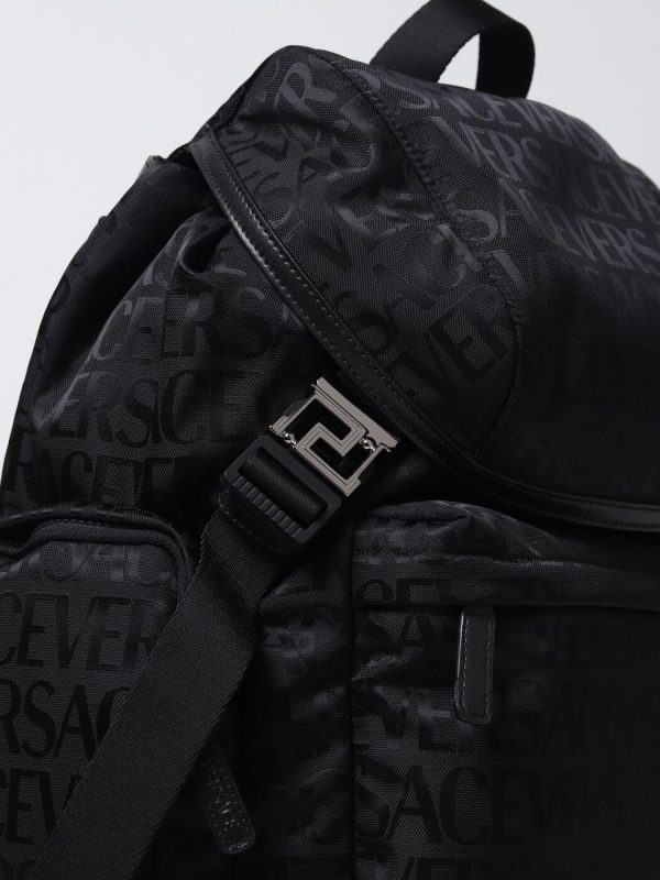 a09212911e38fdd gi 3 Versace Autumn Winter Backpack Black