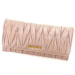 a1011 MIUMIU 2WAY Shoulder Bag Creme