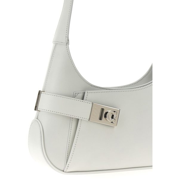 a1ef7173b99bfa1 ju 3 Ferragamo Archive Medium Shoulder Bag White