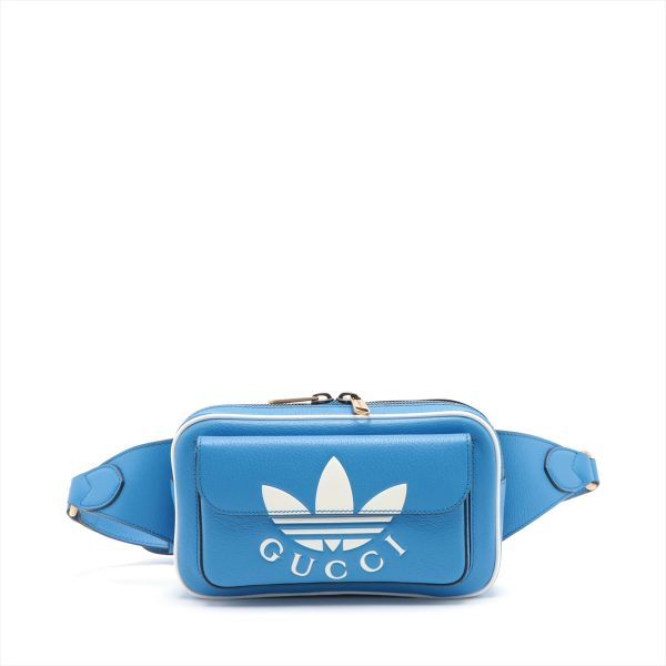 a2293859 0 Gucci Adidas body bag blue