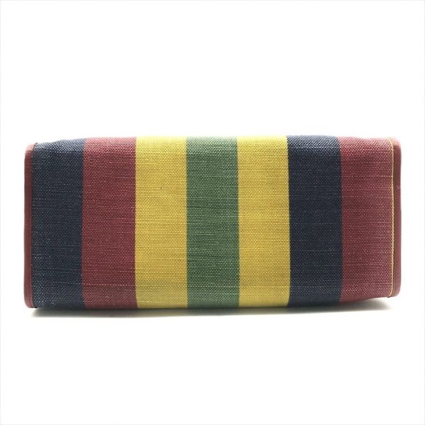 a3246 3 GUCCI Viadera Stripe Multi 2WAY Hand Shoulder Bag