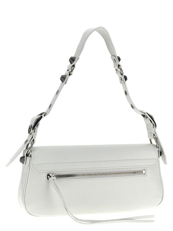 a49fac83f11fb4d ju 2 BALENCIAGA White Le Cagole S crossbody bag spring summer 2