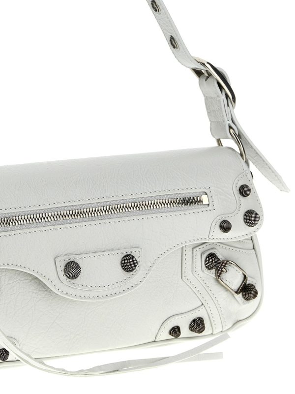 a49fac83f11fb4d ju 3 BALENCIAGA White Le Cagole S crossbody bag spring summer 2