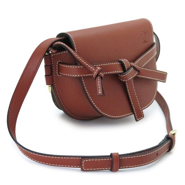 a650n46x01 2 Loewe Gate Dual Mini Bag Brown