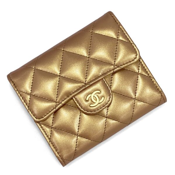 ap0231 b10077 07 CHANEL Wallet Small Flap Wallet Matelasse Grained Calfskin Pink