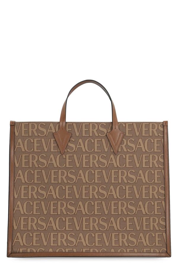 b20c2a02f86251e ia 1 Versace Fall Winter Tote Bag Beige